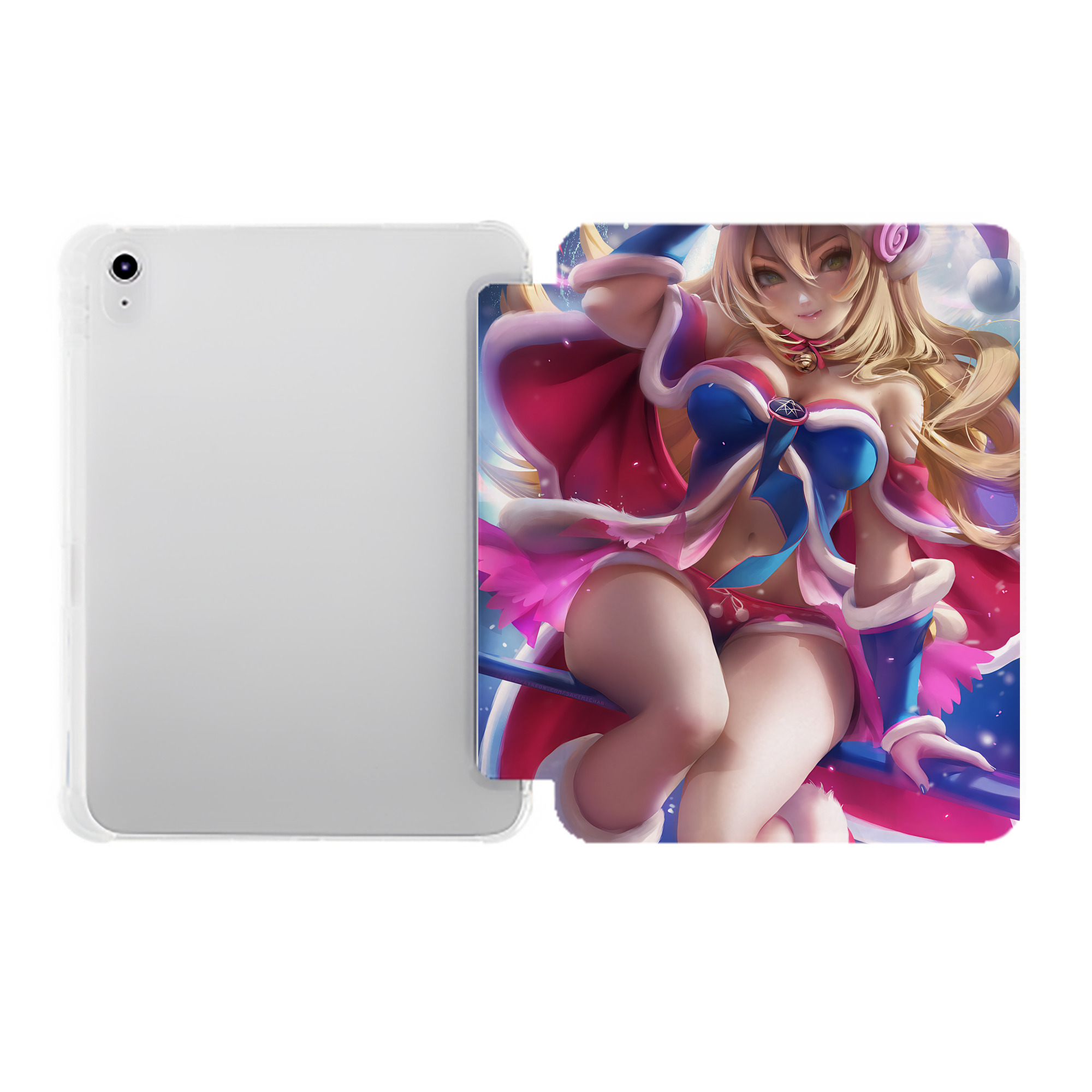 （画像用） 遊☆戯☆王 Yu-Gi-Oh! IPad ケース ペン収納付き 三つ折りスタンド PUレザー×シリコン 対応機種9.5/10.5/10.9インチ